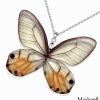 Handmade Haetera Piera butterfly necklace – wedding gift or corporate favor