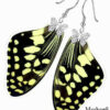 Eco-Friendly Butterfly Earrings – Bulk Event Favors with Real Papilio Demodocus Wings